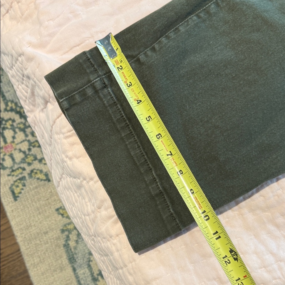 The Marine Crop Sanctuary Los Angeles Denim wide Leg Jeans 31 Olive Green - Picture 8 of 14
